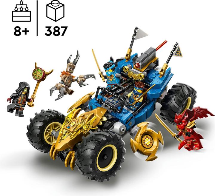 Image du produit LEGO Jays Transformationsflitzer (71856, LEGO Ninjago)