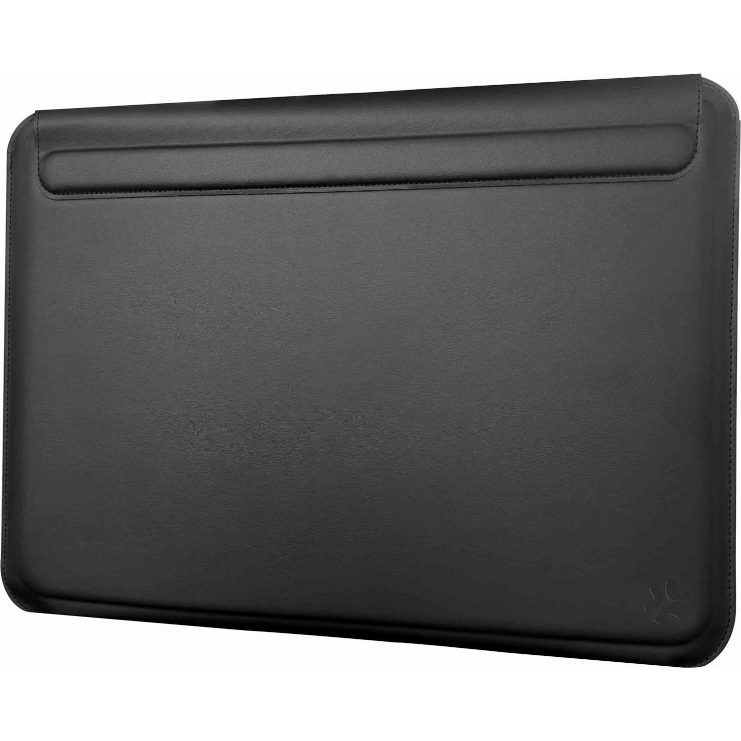 Celly Ärmel aus Kunstleder Bis zu (13"), Notebooktasche, Schwarz
