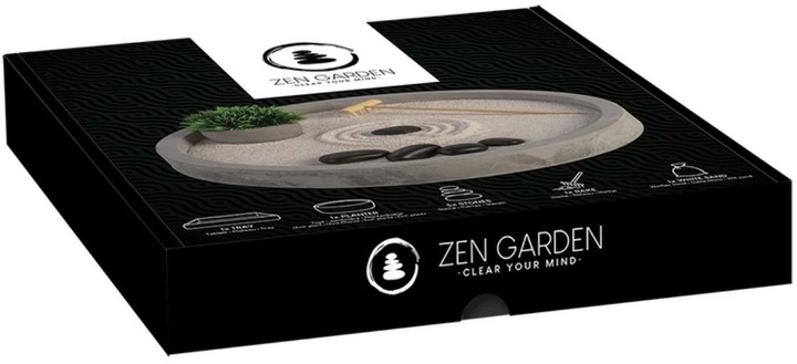 Actual product image Esschert Design Zen Garden (24.5 x 24.5 x 4 cm)