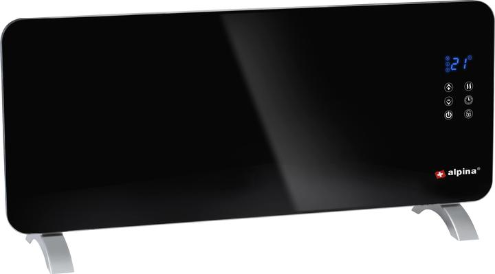 Actual product image ALPINA SPORTS Glass panel heater 230V 2000W (2000 W)