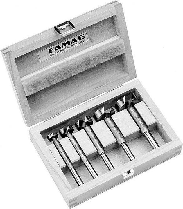 Actual product image Famag Forstner bit set (15 mm, 20 mm, 25 mm, 30 mm, 35 mm)