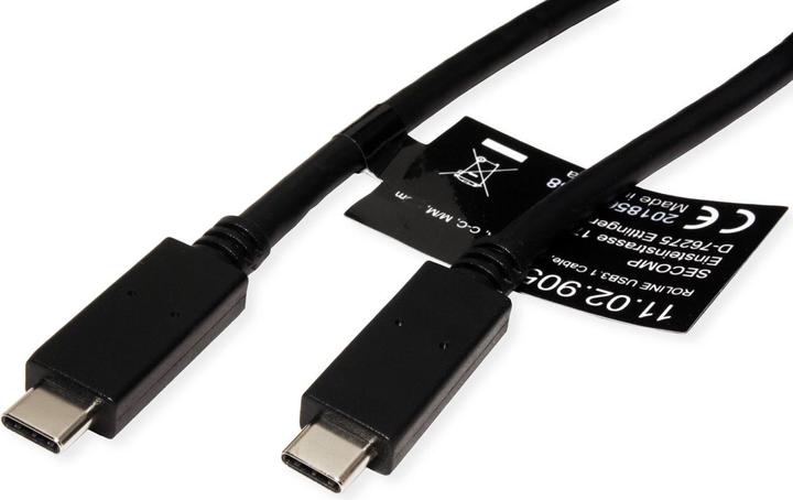 Produktbild Roline USB 3.1 Gen2 (0.50 m, USB 3.2, 100 W)