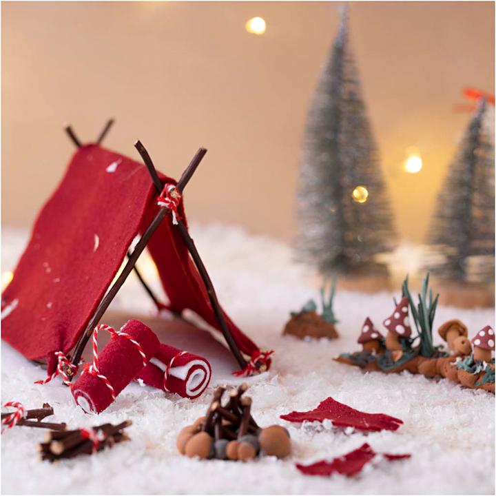 Produktbild Creativ Company Elfentür / Wichteltür Szene Camping