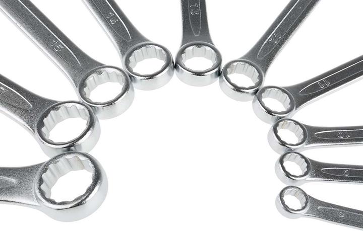 Produktbild RS PRO Gabelringschlüssel metrisch 10-teilig (19 mm)