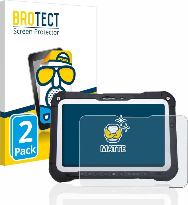 Productafbeelding BROTECT Antireflecterende schermbeschermer mat (2 Pcs., Panasonic Toughbook G2)