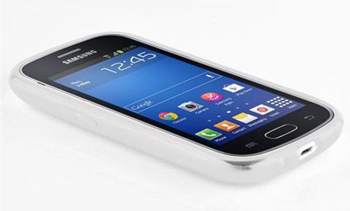 Actual product image Cadorabo TPU X-Line Cover (Samsung Galaxy Trend Lite)