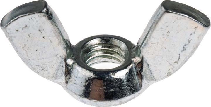 Actual product image RS PRO Wing nuts steel M6 (M6)