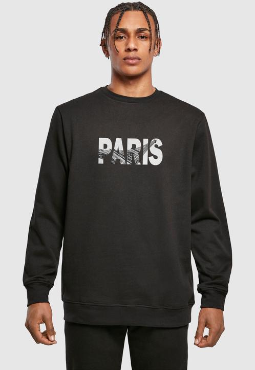 Produktbild Merchcode Paris Eiffel Tower Basic Crewneck - 115963 (3XL)