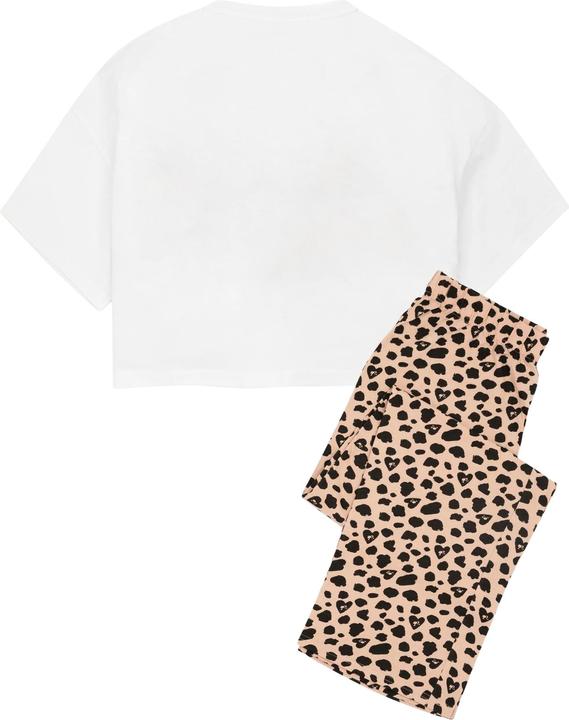 Image du produit Barbie Ensemble pyjama femme/femme à imprimé animalier (XXL)