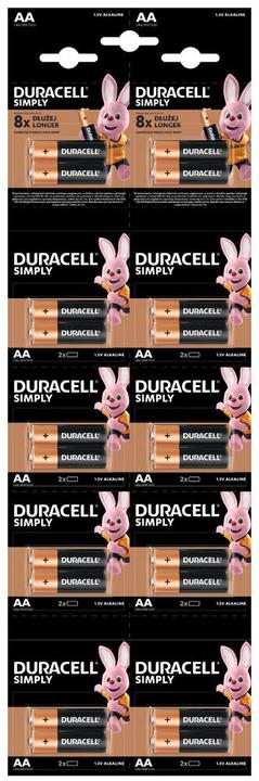 Produktbild Duracell LR6 20STK (10x2) MN1500 (20 Stk., AA)