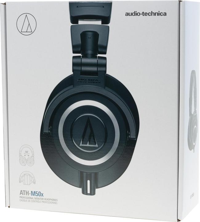 Immagine prodotto Audio-Technica ATH-M50x (Nessuna soppressione del rumore, Cablato)