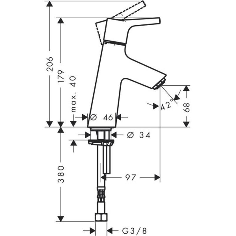 Thumbnail - hansgrohe, Badarmatur, Talis S