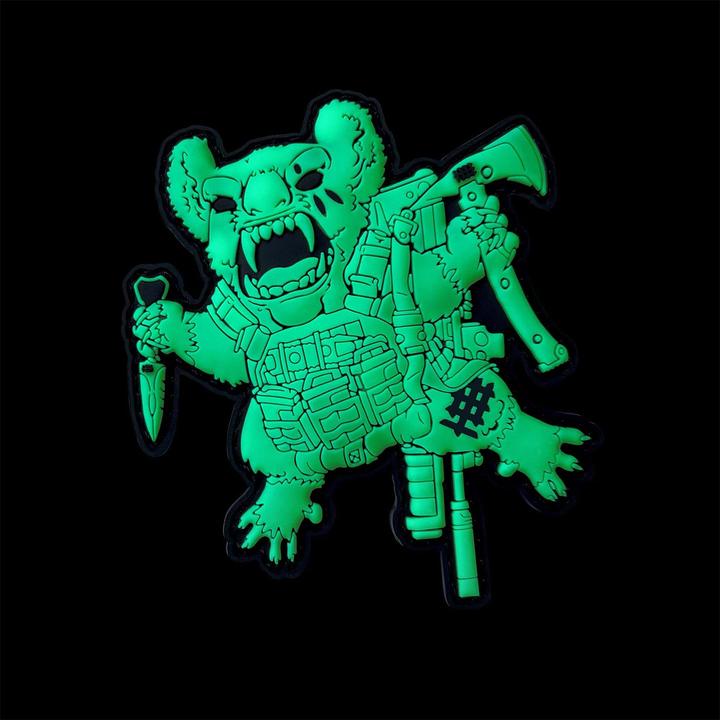 Produktbild Halfbreed Blades GITD Drop Bear Morale Patch 2024