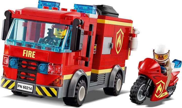 Produktbild LEGO Feuerwehreinsatz im Burger-Restaurant (60214, LEGO City)