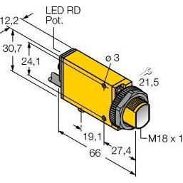 Turck, Rilevatore di movimento, Sensore ottico