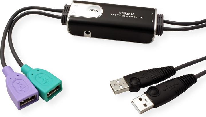 Actual product image Aten CS62KM Keypad/Mouse Switch