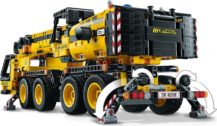 Actual product image LEGO Crane truck (42108, LEGO Technic)