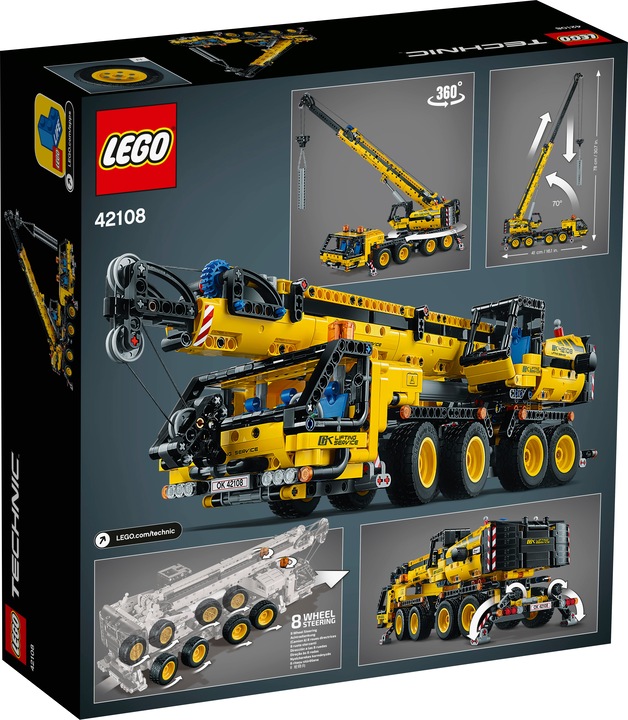 Actual product image LEGO Crane truck (42108, LEGO Technic)