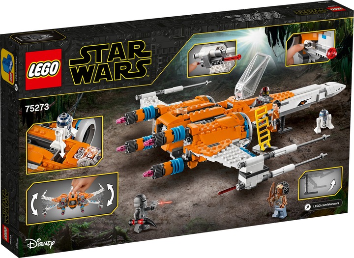 Image du produit LEGO Le starfighter X-Wing de Poe Dameron (75273, LEGO Star Wars)