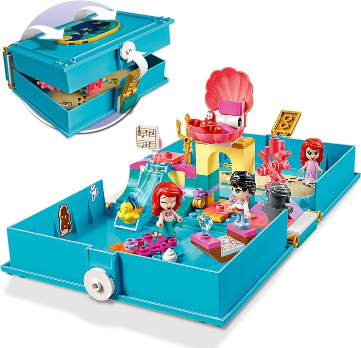 Immagine prodotto LEGO Il libro di favole di Ariel (43176, LEGO Disney)