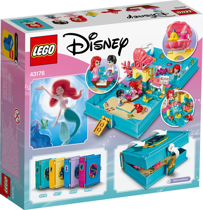 Immagine prodotto LEGO Il libro di favole di Ariel (43176, LEGO Disney)