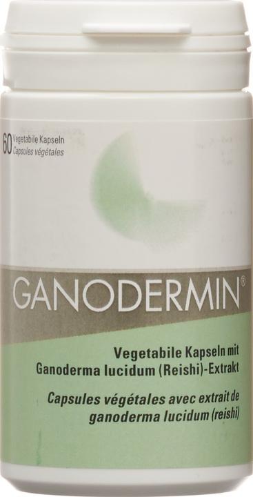 Actual product image Ganodermin Vital mushroom extract capsule (60 pcs., Capsules, 42 g)