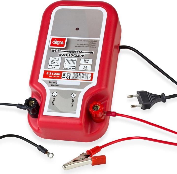 Dema Pasture fence unit Mammut WZG 10/230V
