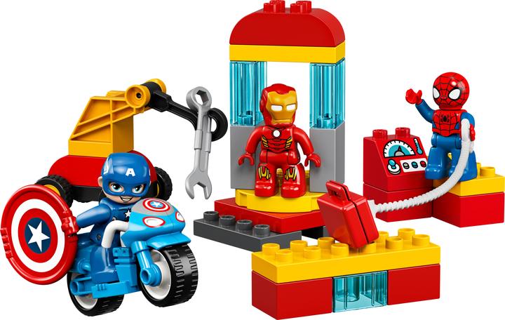 Produktbild LEGO Iron Mans Labor-Treffpunkt (10921)