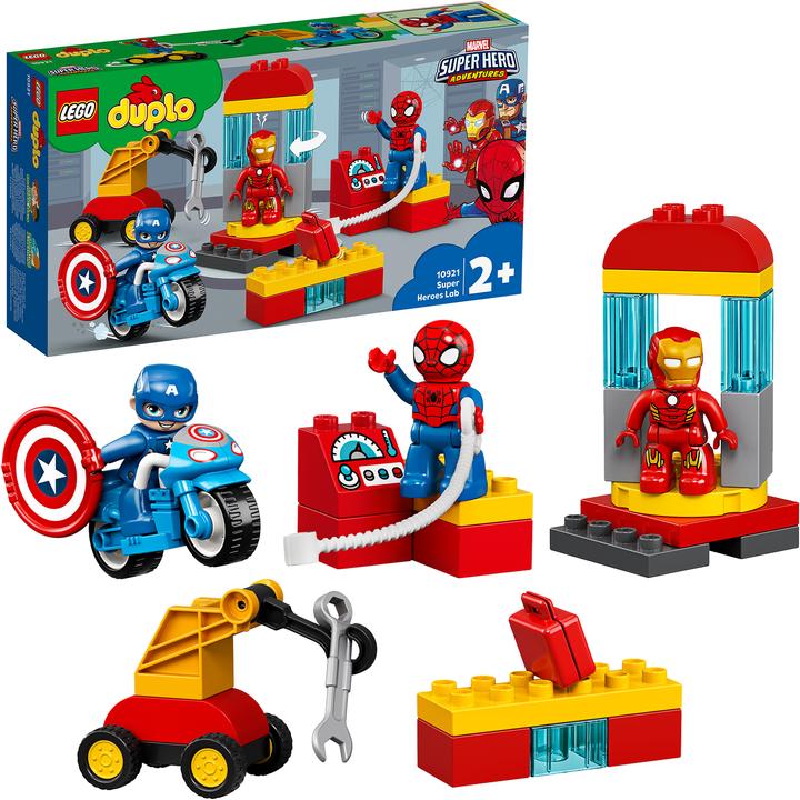 Produktbild LEGO Iron Mans Labor-Treffpunkt (10921)