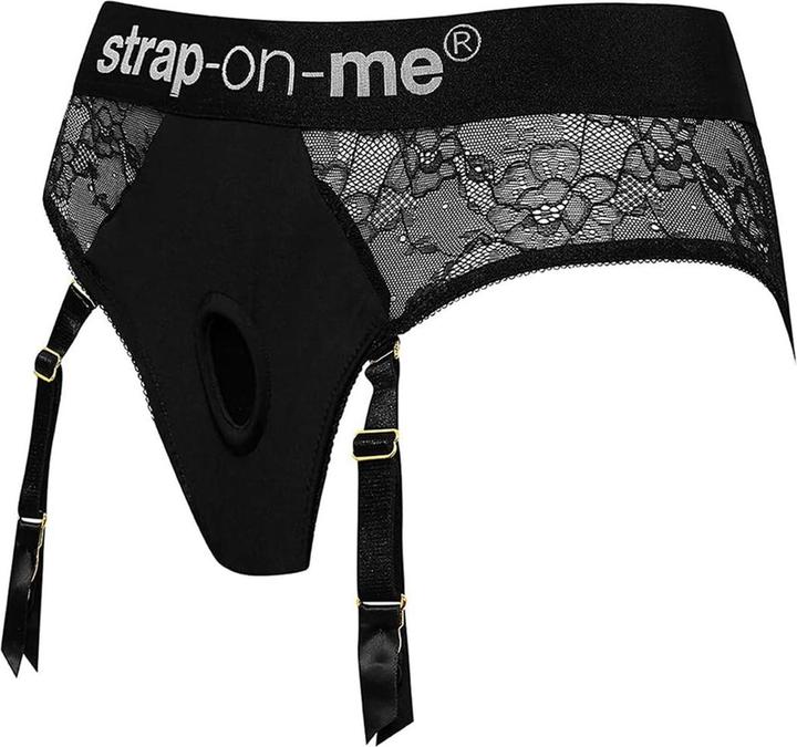 Produktbild Strap-on-me Diva Luxe Kanten Strap On Harnas met Jarretels