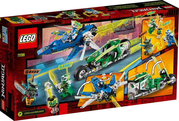 Immagine prodotto LEGO I bolidi di velocità di Jay e Lloyd (71709, LEGO Ninjago)