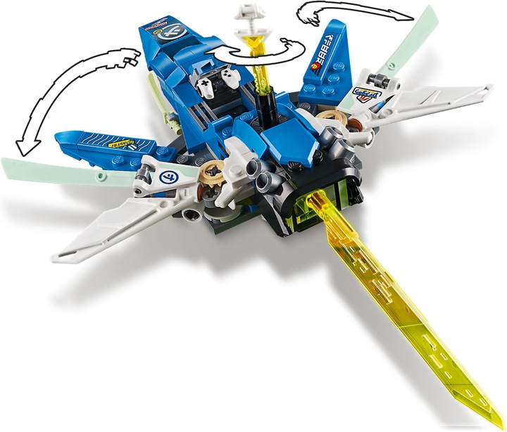 Immagine prodotto LEGO I bolidi di velocità di Jay e Lloyd (71709, LEGO Ninjago)
