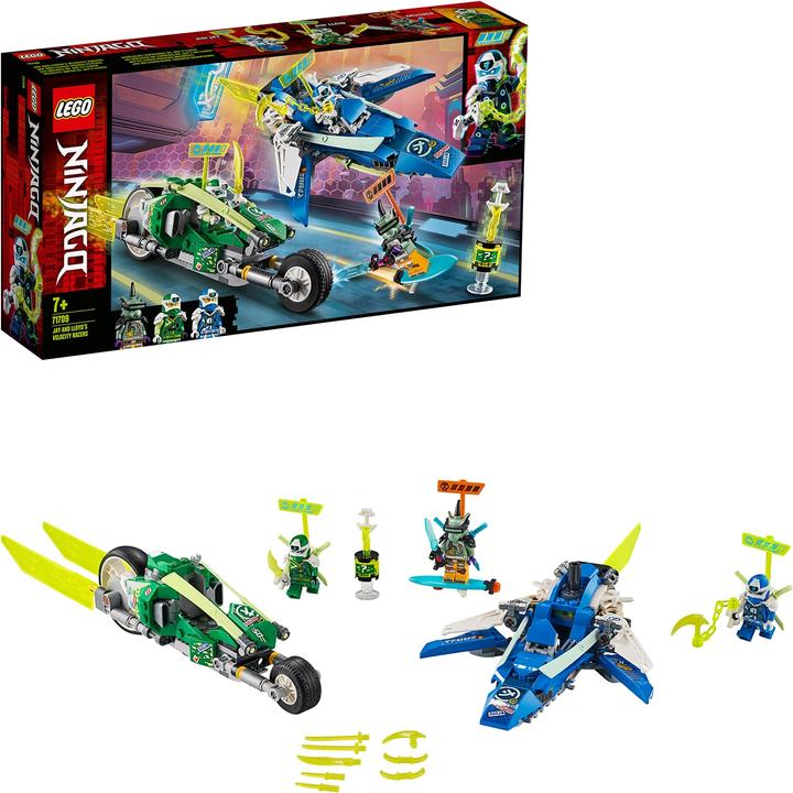 Produktbild LEGO Jay und Lloyds Power-Flitzer (71709, LEGO Ninjago)