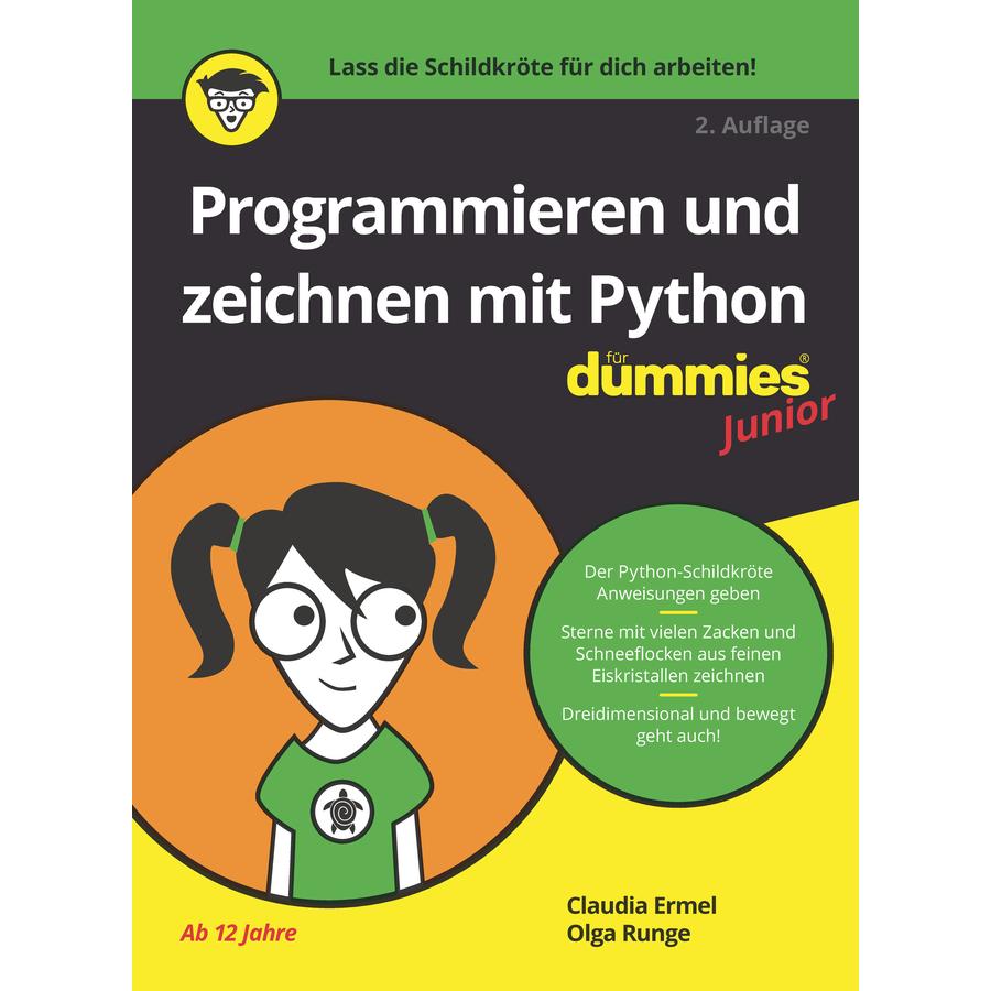 Programmieren und zeichnen mit Python für Dummies Junior, Fachbücher von Claudia Ermel, Olga Runge