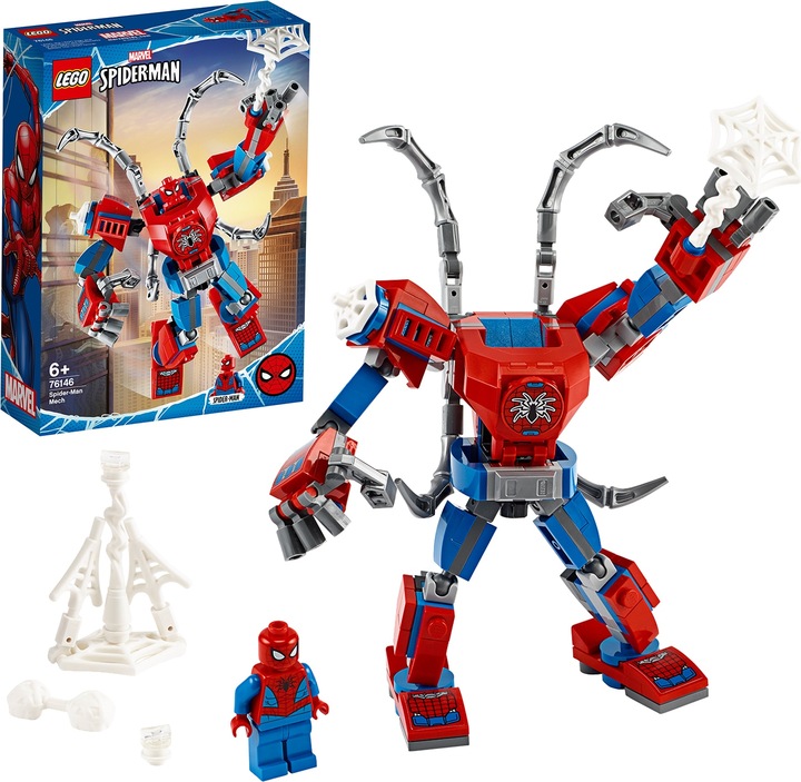 Actual product image LEGO Spider-Man Mech (76146, LEGO Marvel)