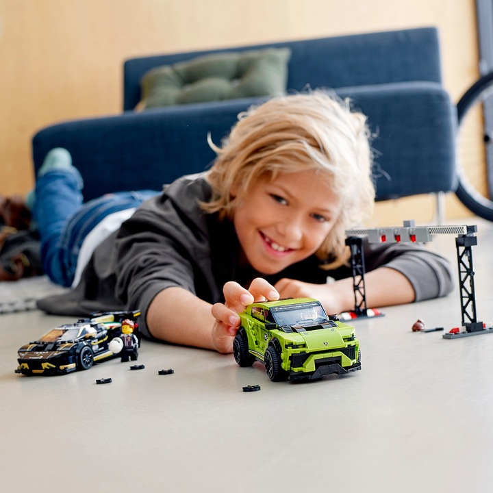 Immagine prodotto LEGO Lamborghini Urus ST-X & Lamborghini Huracán Super Trofeo EVO (76899, LEGO Speed Champions)
