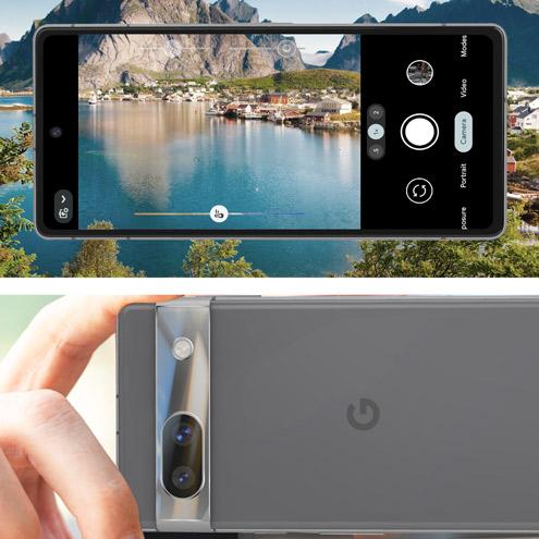 Actual product image Avizar Rear camera film, camera protection film (1 Piece, Google Pixel 7a)
