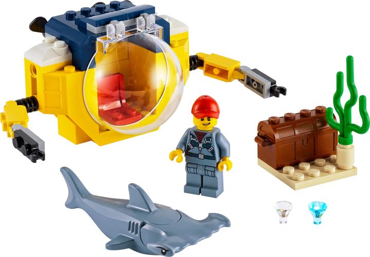 Produktbild LEGO Mini-U-Boot für Meeresforscher (60263, LEGO City)