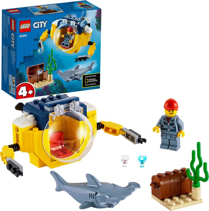 Produktbild LEGO Mini-U-Boot für Meeresforscher (60263, LEGO City)