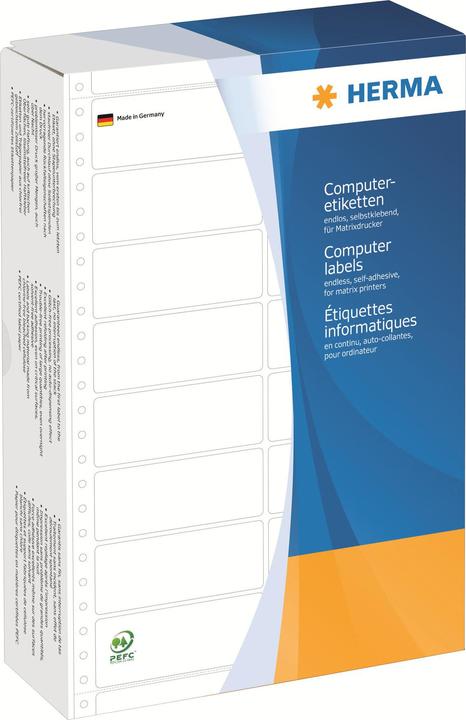 Actual product image Herma Computer labels