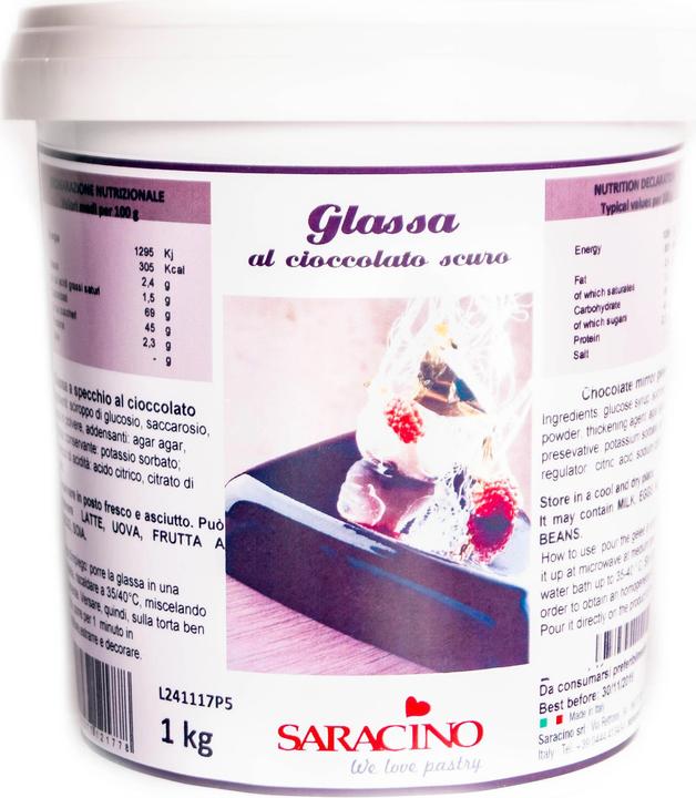 Actual product image Saracino Chocolate Mirror Glaze (1 pcs.)