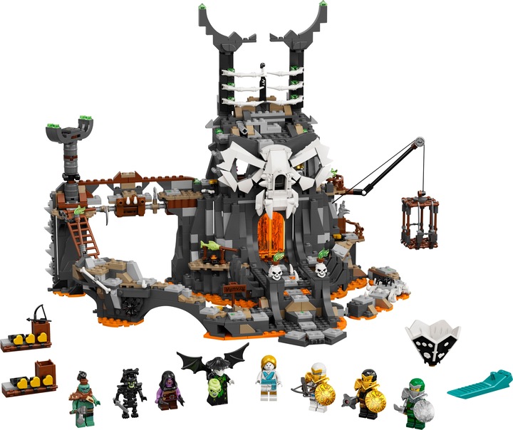 Immagine prodotto LEGO Le segrete dello Stregone Teschio (71722, LEGO Ninjago)