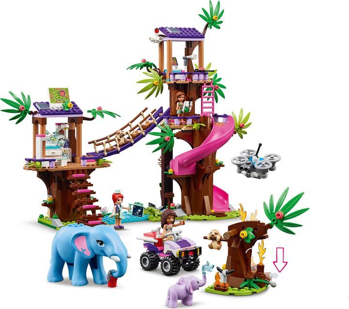 Produktbild LEGO Tierrettungsstation im Dschungel (41424, LEGO Friends)