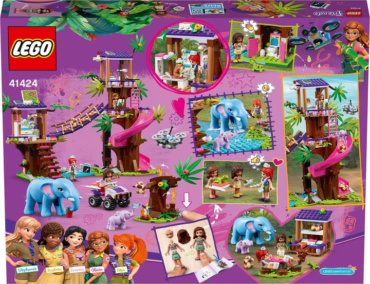 Produktbild LEGO Tierrettungsstation im Dschungel (41424, LEGO Friends)