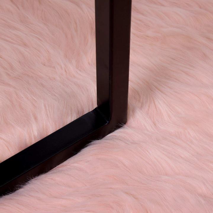 Produktbild vidaXL Kunstschaffell Teppich (200 cm)