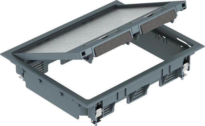 OBO Bettermann GES6 U 7011 Geräteeinsatz f.Kanalmontage 273x220x61 PA 7405308