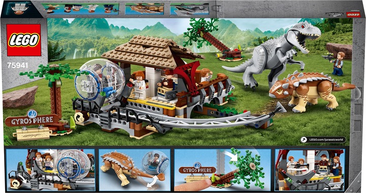 Immagine prodotto LEGO Indominus Rex contro anchilosauro (75941, LEGO Jurassic World)