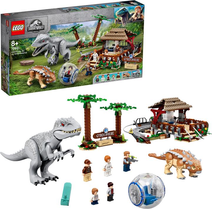 Produktbild LEGO Indominus Rex vs. Ankylosaurus​ (75941, LEGO Jurassic World)