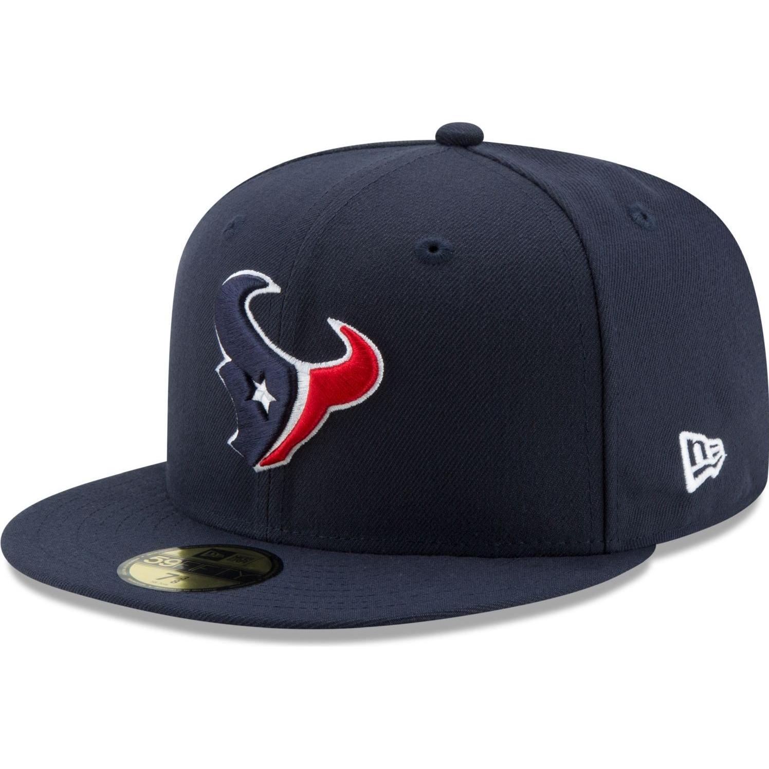New Era, Herren, Cap, 59Fifty Cap - NFL ON FIELD Houston Texans - 7 7/8, Blau, (7 7/8)
