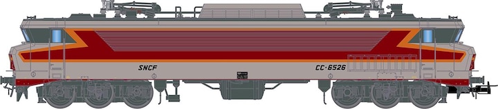 Immagine prodotto Jouef Locomotiva elettrica SNCF CC 6526 Le Capitole in confezione regalo Ep. IV